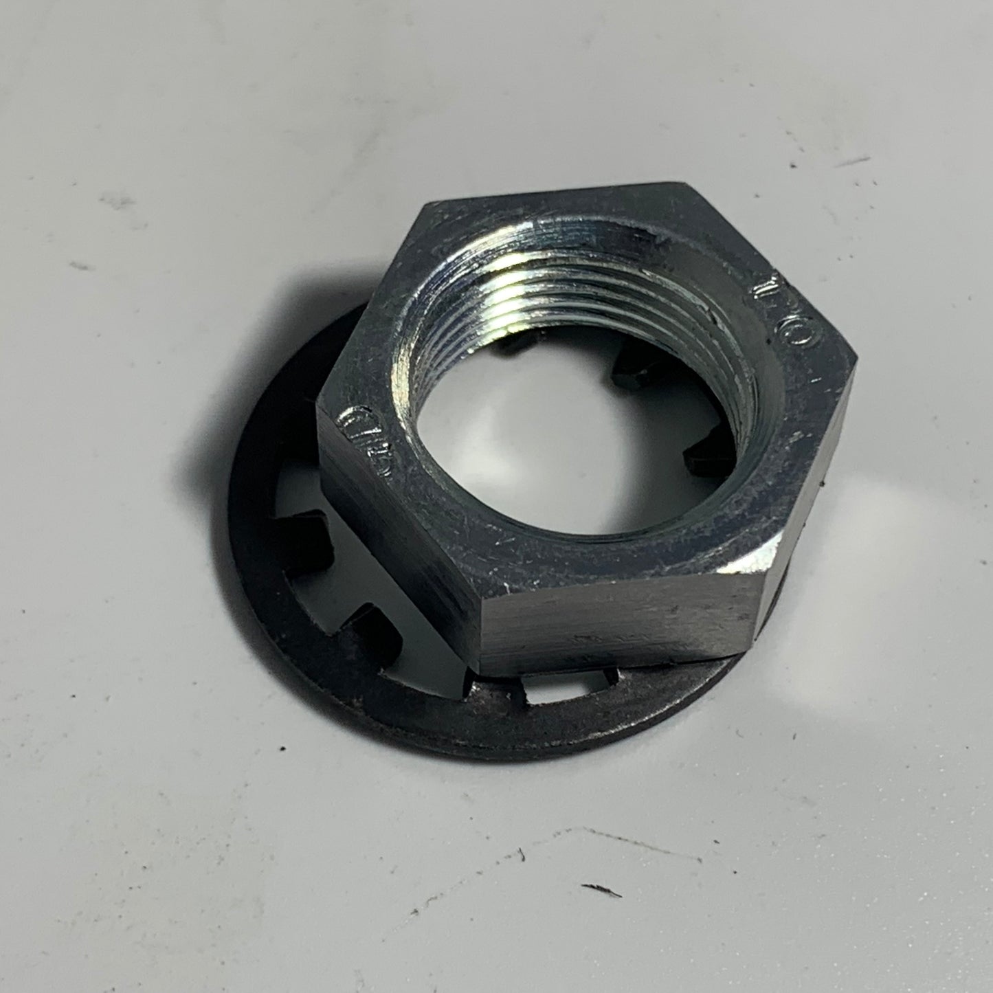 Hex Nut and Lock Washer
